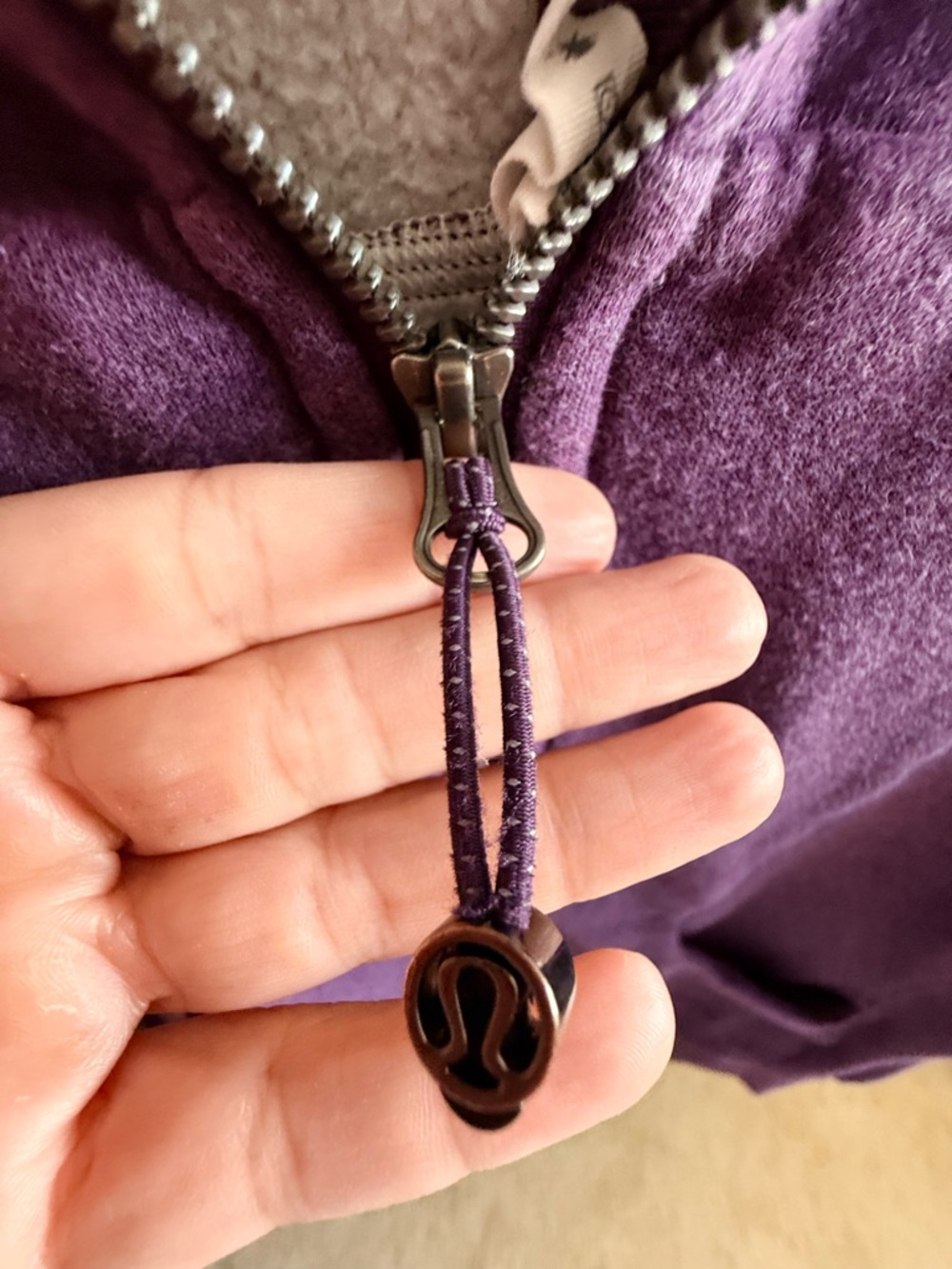 lululemon athletica Plum Full-Zip Scuba Hoodie - Picture 3 of 7